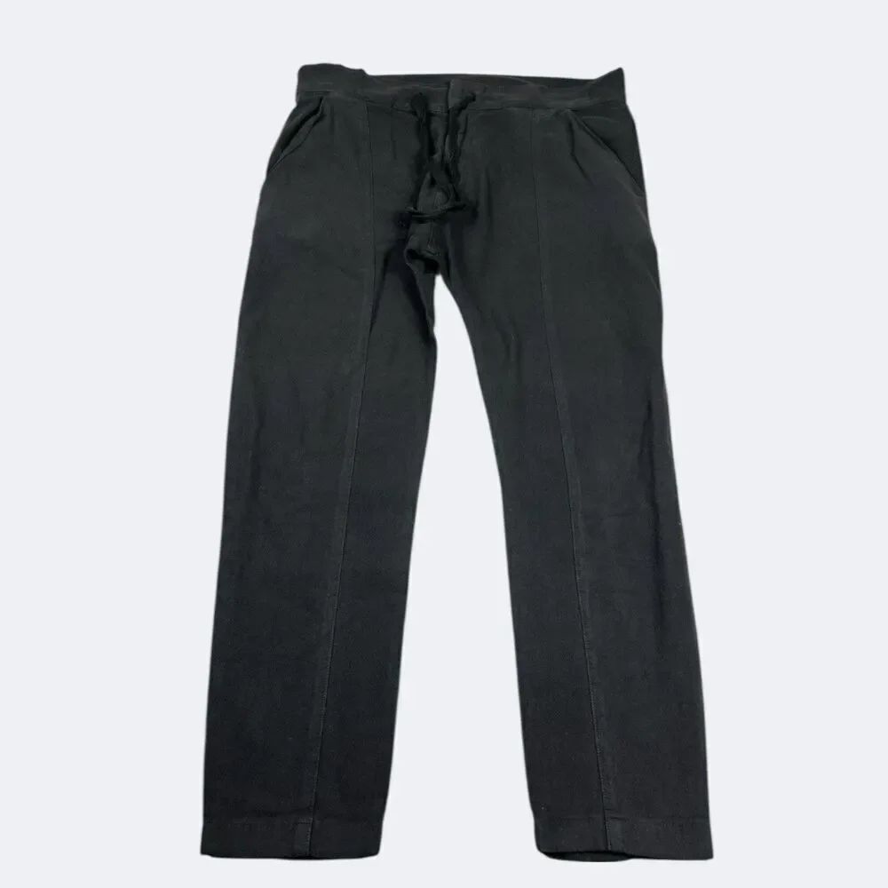 Frame Denim Black Skinny Pants Faded Soft Stretch Modern Casual Streetwear XS